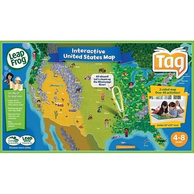 Geography Buffer-LeapFrog Tag United States Map