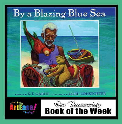 "By a Blazing Blue Sea" by S.T. Garne