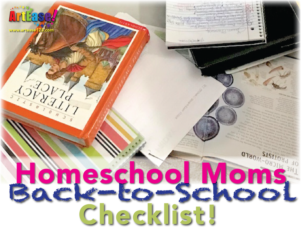 Homeschool Moms Back-to-School Checklist - Organize