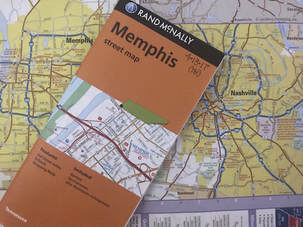 Geography Buffer-Memphis Road Maps