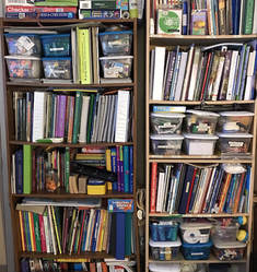 Homeschool Moms Back-to-School Checklist-Bookcases