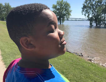 Positive Thinking Dilly Day-Xander at Mississippi River
